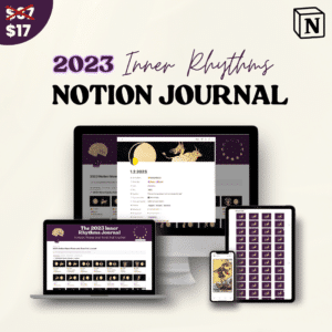 2023 Inner Rhythms Notion Journal