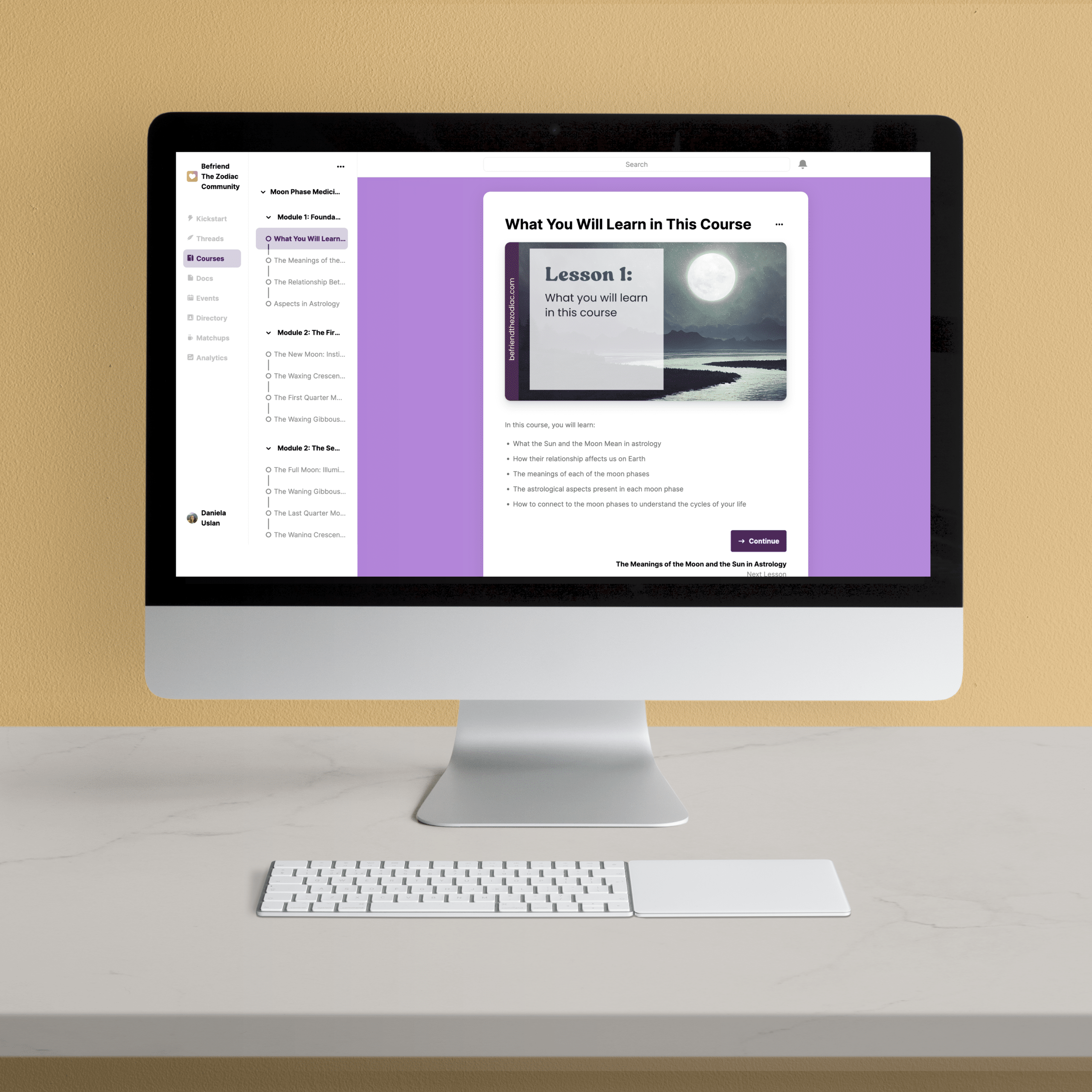 Course Mockup