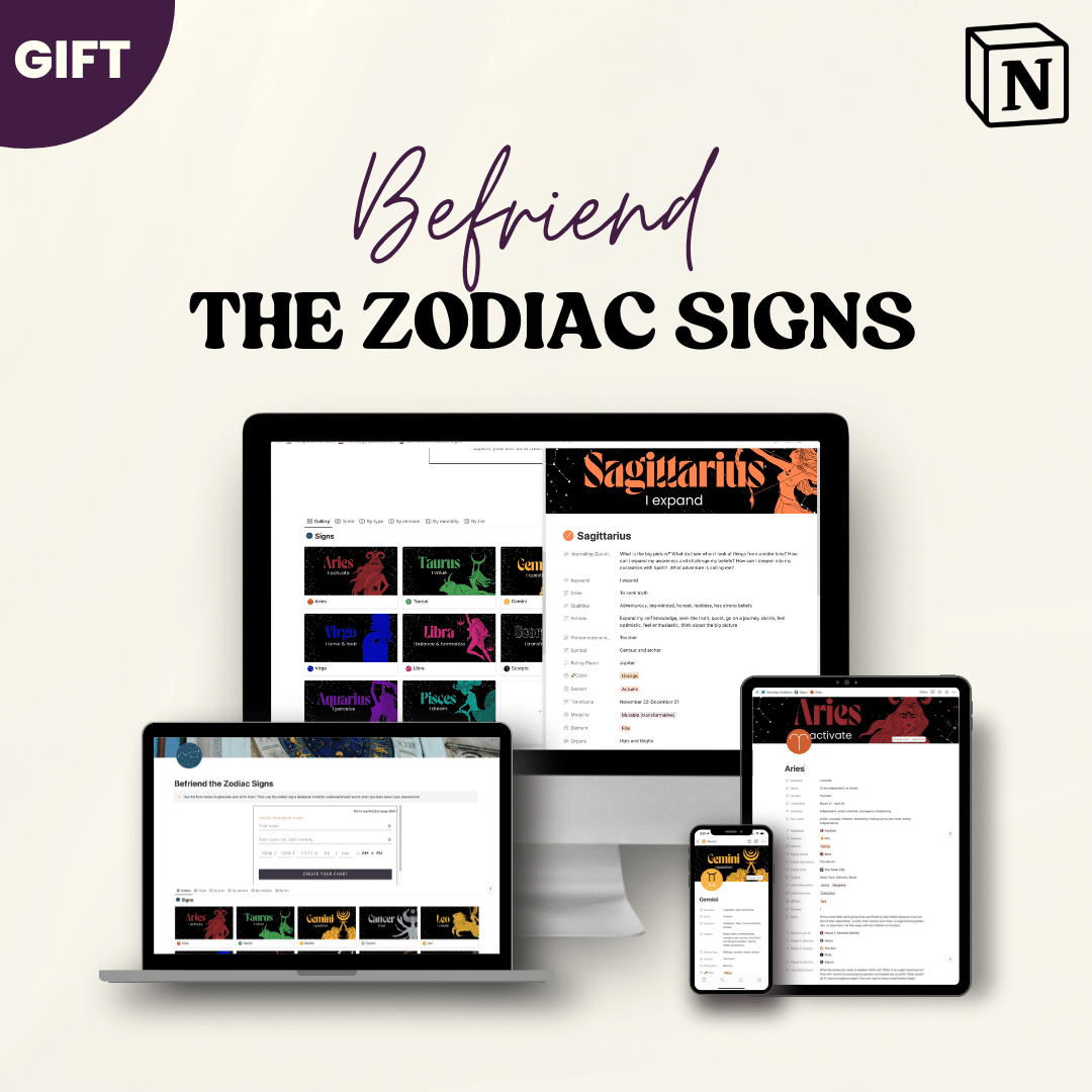 Befriend The Zodiac Signs