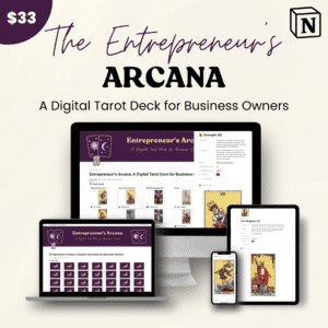 The Entrepreneur's Arcana: A Digital Tarot Deck for Business Owners