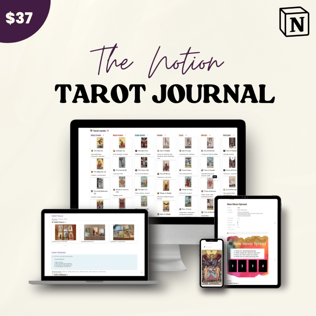 The Notion Tarot Journal 1030x1030