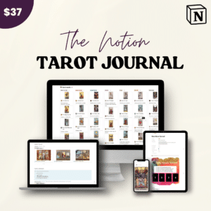 Notion Tarot Journal