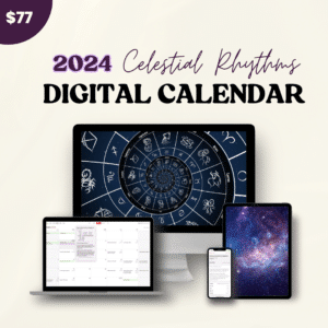2024 Celestial Rhythms Digital Calendar